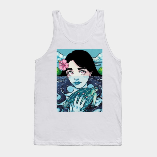 Sea Turtle Tank Top by bukkbianka